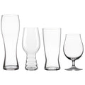 Spiegelau Beer Classics ølsmakingssett med 4 klare krystallglass i ulik form og størrelse.