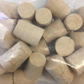 Naturkork spisskorker for 1/1 flasker, 25 stk, Ø 18–23 mm, H: 32 mm.
