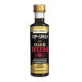 Still Spirits Top Shelf Dark Rum essens 50 ml flaske med gullkork.