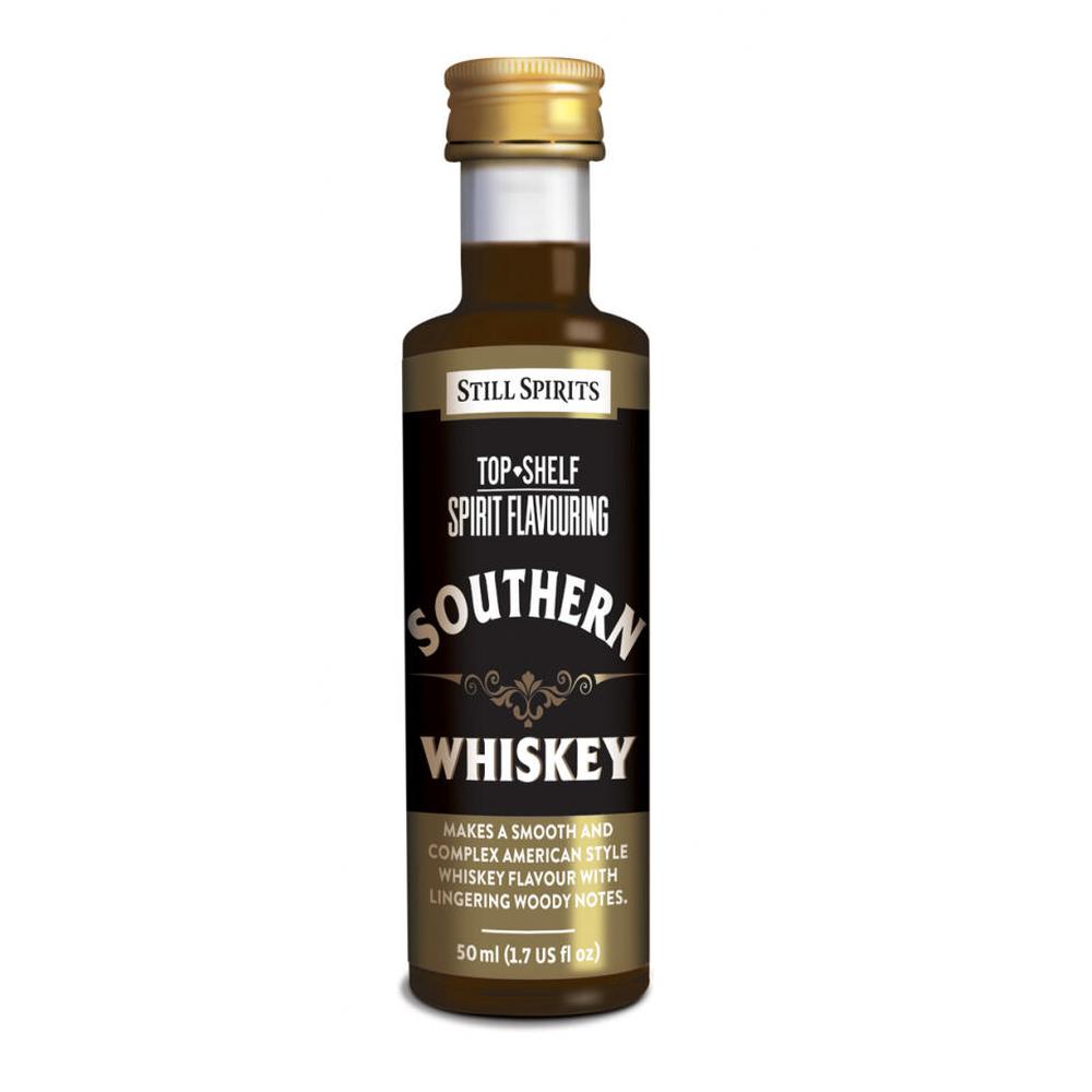 Still Spirits Top Shelf Southern Whiskey essens 50 ml flaske.