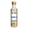 Still Spirits Top Shelf Vodka essens 50 ml flaske med gullkork.