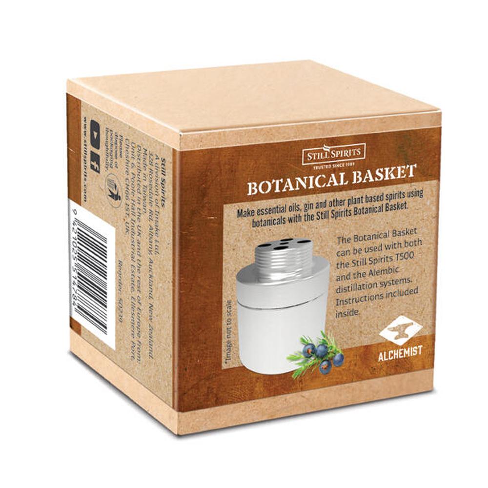 Still Spirits Botanical Basket i brun og hvit eske.