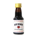 Strands Bourbon Whisky essens i liten glassflaske med gullkork.