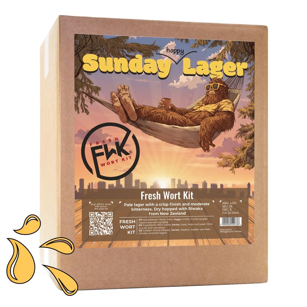 Sunday Hoppy Lager – Fresh Wort Kit – FWK