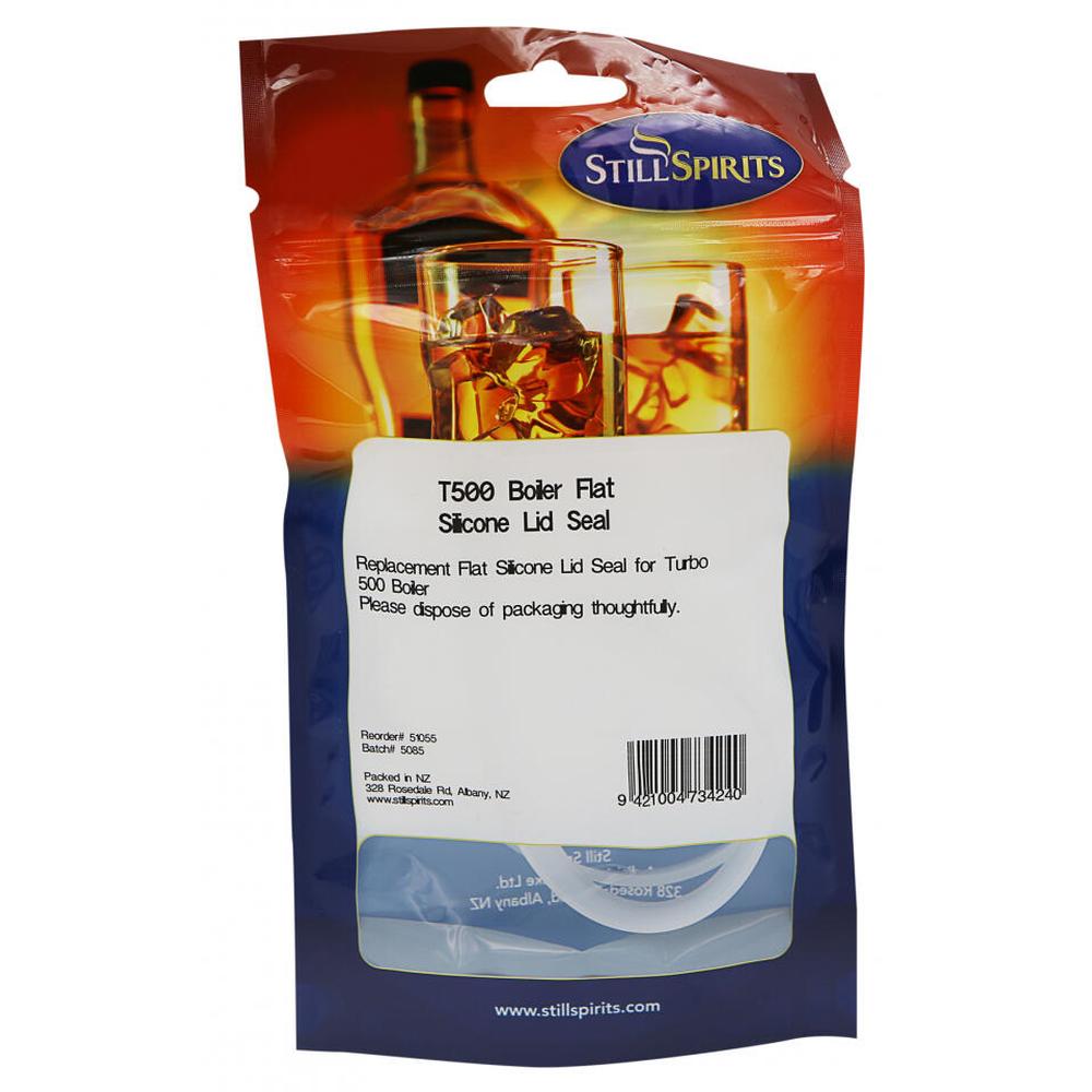 T500 Boiler Flat Silicone Lid Seal i forseglet pakke.