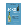 The Sake Handbook av John Gauntner, blå bok med to sakeflasker og hvit tekst.