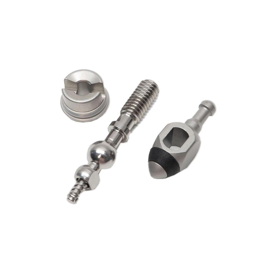 Ultratap Twist- Flow control Upgrade Kit i sølvfarget metall.