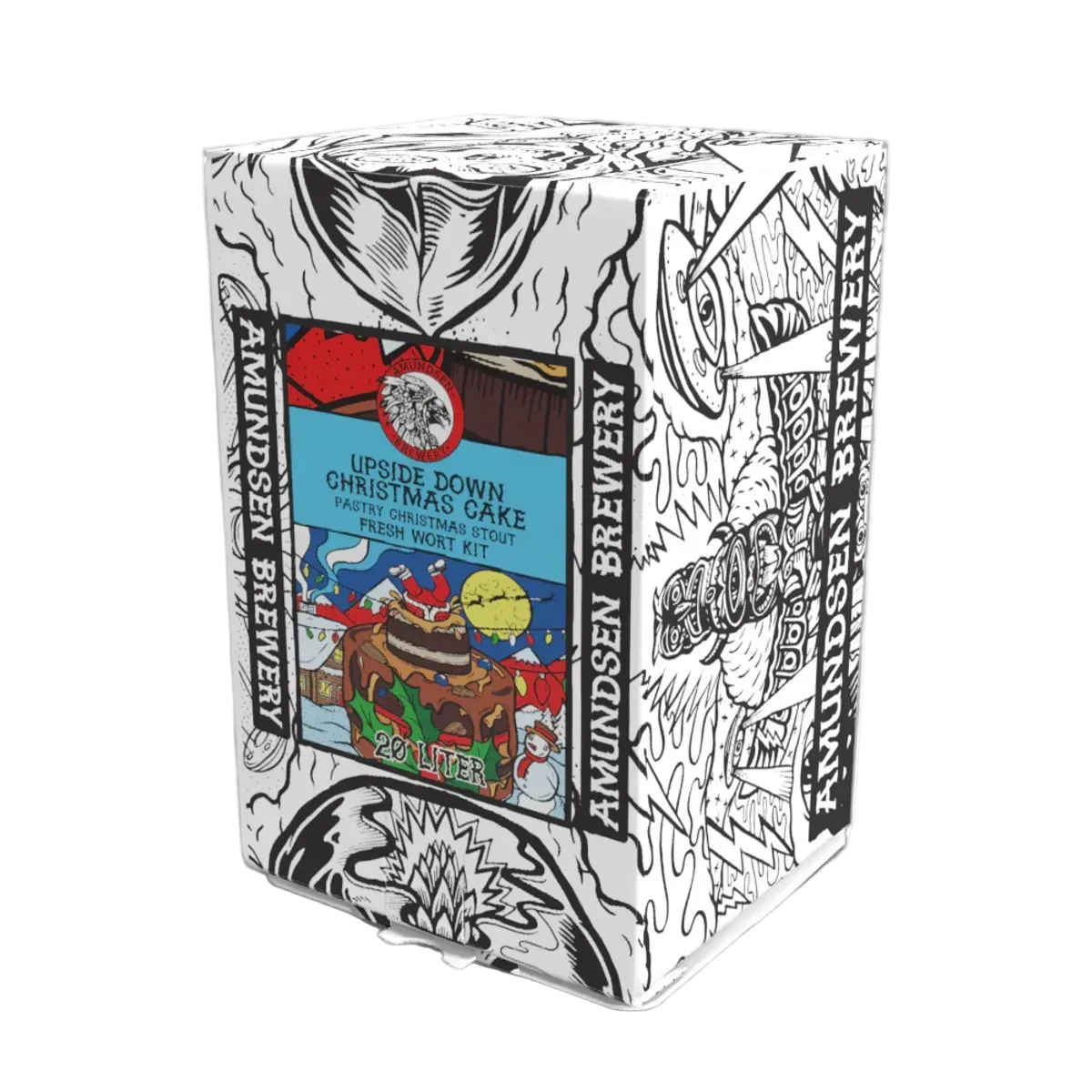 Upside Down Christmas Cake Pastry Christmas Stout Fresh Wort Kit 20 L – Amundsen
