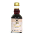 VIP Bertil Cognac essens 50ml, mørk væske i glassflaske med gullkork.