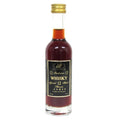 VIP Whisky 12 essens i en 50 ml glassflaske med gullkork og svart etikett.