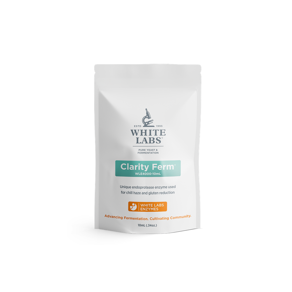 White Labs Clarity Ferm WLE4000-10ml enzym for glutenreduksjon i øl.